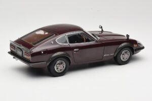 Nissan Fairlady 240Z-G S30 Бордо Kyosho 1:18 08212M Метал — снимка 3 от 8