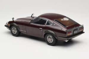 Nissan Fairlady 240Z-G S30 Бордо Kyosho 1:18 08212M Метал — снимка 7 от 8