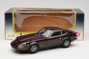Nissan Fairlady 240Z-G S30 Бордо Kyosho 1:18 08212M Метал — снимка 8 от 8