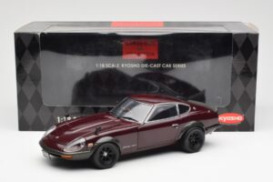 Nissan Fairlady 240ZG Кафяв Kyosho 1:18 08217M Метал — снимка 8 от 8