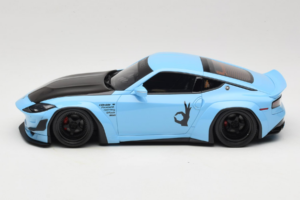 Nissan Fairlady Z RZ34 Pandem China Blue Black GT Spirit 1:18 GT943 Смола — снимка 3 от 6