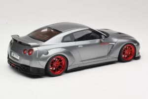 Nissan GT-R R35 Prior Design Сив GT Spirit 1:18 GT243 Смола — снимка 2 от 6