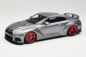 Nissan GT-R R35 Prior Design Сив GT Spirit 1:18 GT243 Смола