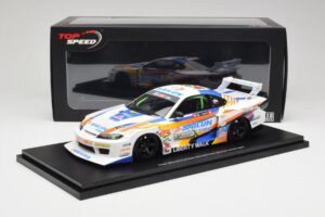 Nissan Silvia S15 LB-Super Silhouette #555 Formula Drift Japan 2023 TopSpeed 1:18 TS0586 Смола — снимка 6 от 6
