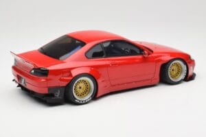 Nissan Silvia S15 Rocket Bunny Burning Red Otto 1:18 OT1115 Смола — снимка 2 от 6