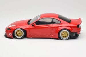 Nissan Silvia S15 Rocket Bunny Burning Red Otto 1:18 OT1115 Смола — снимка 3 от 6