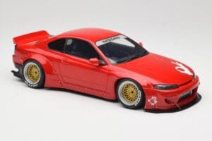 Nissan Silvia S15 Rocket Bunny Burning Red Otto 1:18 OT1115 Смола — снимка 4 от 6