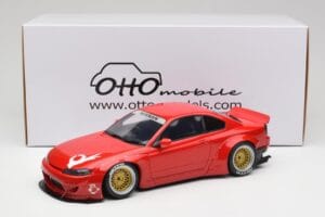 Nissan Silvia S15 Rocket Bunny Burning Red Otto 1:18 OT1115 Смола — снимка 6 от 6