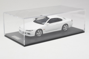 Nissan Silvia S15 Spec-S Бял Cracked Plexi One Model 1:18 REMC034 Метал — снимка 6 от 7