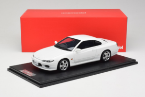 Nissan Silvia S15 Spec-S Бял Cracked Plexi One Model 1:18 REMC034 Метал — снимка 7 от 7