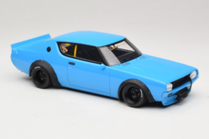 Nissan Skyline 2000 GT-R KPGC110 LB Works Син Otto 1:18 OT1210 Смола — снимка 6 от 6