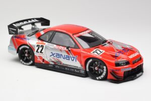Nissan Skyline GT-R #22 M. Krumm / S. Motoyama Xanavi Nismo JGTC 2002 AUTOart 1:18 80277 Метал — снимка 4 от 6