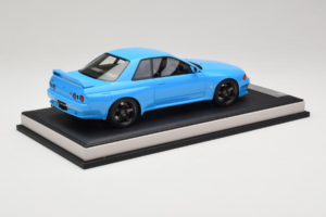 Nissan Skyline GT-R R32 Customized Version Син MotorHelix 1:18 MH029CB Смола — снимка 3 от 7