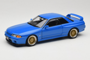 Nissan Skyline GT-R R32 V-Spec II Tuned Син AUTOart 1:18 77415 Метал