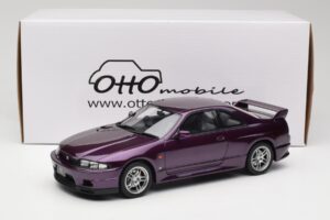 Nissan Skyline GT-R R33 V-Spec Midnight Purple Otto 1:18 OT1138 Смола — снимка 6 от 6