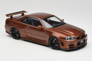 Nissan Skyline GT-R R34 Customized Metallic Bronze MotorHelix 1:18 M83414 Метал — снимка 6 от 8