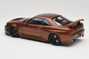 Nissan Skyline GT-R R34 Customized Metallic Bronze MotorHelix 1:18 M83414 Метал — снимка 7 от 8