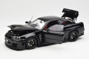 Nissan Skyline GT-R R34 NISMO Z-Tune Черен AUTOart 1:18 77355 Метал — снимка 2 от 8