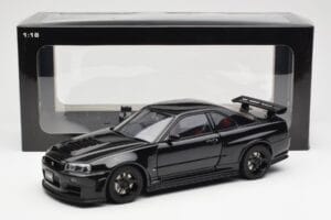 Nissan Skyline GT-R R34 NISMO Z-Tune Черен AUTOart 1:18 77355 Метал — снимка 8 от 8