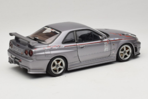 Nissan Skyline GT-R R34 Nismo S-Tune Сребрист AUTOart 1:18 77358 Метал — снимка 3 от 8