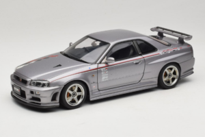 Nissan Skyline GT-R R34 Nismo S-Tune Сребрист AUTOart 1:18 77358 Метал