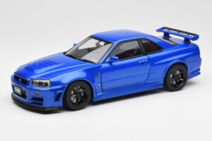 Nissan Skyline GT-R R34 NISMO Z-Tune Bayside Син AUTOart 1:18 77354 Композит