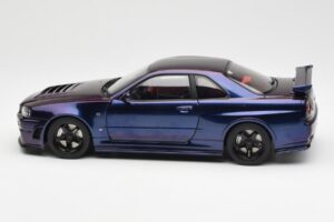Nissan Skyline GT-R R34 NISMO Z-Tune Midnight Лилав III AUTOart 1:18 77464 Композит — снимка 4 от 8