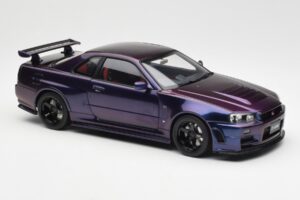 Nissan Skyline GT-R R34 NISMO Z-Tune Midnight Лилав III AUTOart 1:18 77464 Композит — снимка 6 от 8