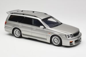 Nissan Stagea Autech WC34 260RS Sonic Silver Otto 1:18 OT471 Смола — снимка 4 от 6