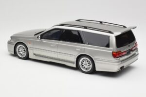 Nissan Stagea Autech WC34 260RS Sonic Silver Otto 1:18 OT471 Смола — снимка 5 от 6