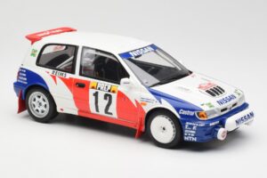 Nissan Sunny GTI-R T. Makinen / S. Harjanne Rally Monte Carlo 1992 Otto 1:18 OT461 Смола — снимка 4 от 6