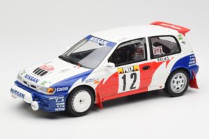 Nissan Sunny GTI-R T. Makinen / S. Harjanne Rally Monte Carlo 1992 Otto 1:18 OT461 Смола