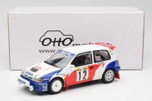 Nissan Sunny GTI-R T. Makinen / S. Harjanne Rally Monte Carlo 1992 Otto 1:18 OT461 Смола — снимка 6 от 6