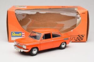 NSU 1000 TT Оранжев Revell 1:18 08884 Метал — снимка 8 от 8