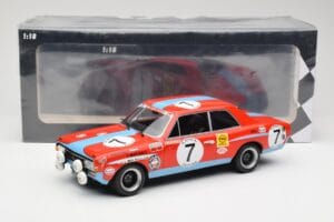 Opel Commodore A #7 N. Joossens / J. Marshall Steinmetz 24 Hours of Spa 1972 Minichamps 1:18 155724607 Метал — снимка 6 от 6