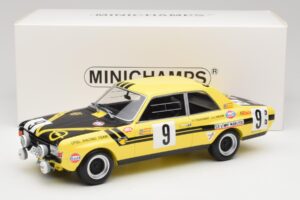 Opel Commodore A Steinmetz #9 J. Haxhe / P. Toussaint 24 Hours of Spa 1970 Minichamps 1:18 107704609 Метал — снимка 6 от 6