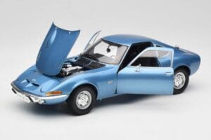 Opel GT Син Minichamps 1:18 180049020 Метал — снимка 2 от 8