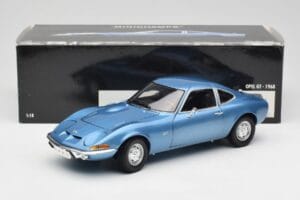Opel GT Син Minichamps 1:18 180049020 Метал — снимка 8 от 8