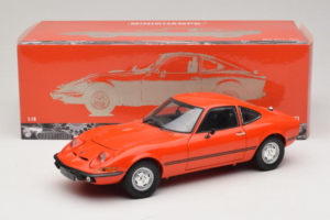 Opel GT/J Червен Minichamps 1:18 180049028 Метал — снимка 8 от 8