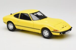 Opel GT/J Жълт Minichamps 1:18 180049021 Метал — снимка 6 от 8