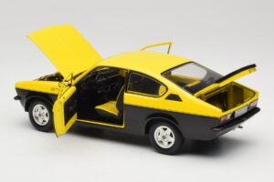 Opel Kadett C GT/E Жълт & Черен Minichamps 1:18 180045521 Метал — снимка 5 от 8