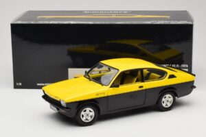 Opel Kadett C GT/E Жълт & Черен Minichamps 1:18 180045521 Метал — снимка 8 от 8