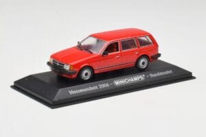 Opel Kadett D Комби Червен Concept Minichamps 1:43 OPEL001 Метал — снимка 2 от 4