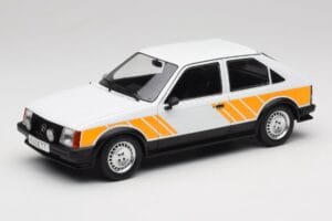 Opel Kadett D SR Бял с Жълт Декор MCG 1:18 MCG18534 Метал