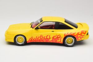Opel Manta B Mattig Жълт с Пламък MCG 1:18 MCG18115 Метал — снимка 3 от 6