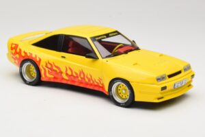 Opel Manta B Mattig Жълт с Пламък MCG 1:18 MCG18115 Метал — снимка 4 от 6