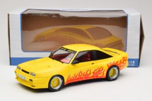 Opel Manta B Mattig Жълт с Пламък MCG 1:18 MCG18115 Метал — снимка 6 от 6