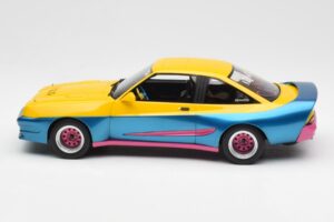 Opel Manta Жълт Син BoS Models 1:18 BOS279 Метал — снимка 3 от 6