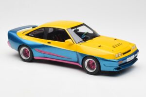 Opel Manta Жълт Син BoS Models 1:18 BOS279 Метал — снимка 4 от 6