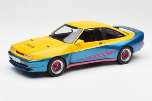 Opel Manta Жълт Син BoS Models 1:18 BOS279 Метал